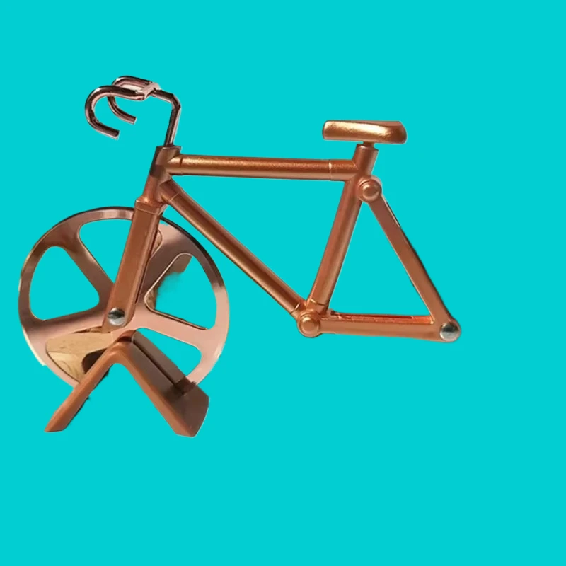 

Нож для пиццы из нержавеющей стали, двухколесный велосипедный нож для резки пиццы, велосипедное колесо, высококачественный практичный новый инструмент для пиццы, ножи для резки