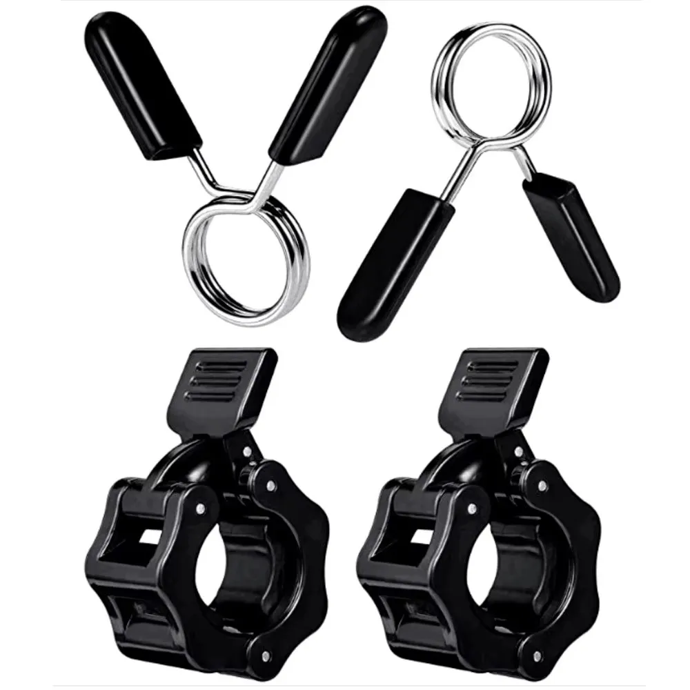 25/28/30mm Gewichtheber-Hantelklemmen mit Federverschluss/Schnellverschluss-Spinn-Lock-Stangenklemmen Fitness-Hantelverschluss-Set Hantelverschluss – Detail 1