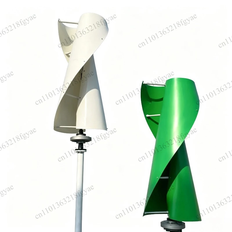 

Vertical Axis Wind Turbine Generator, 10/20/30KW 3 Phase AC Off-Grid System for Home, Output 24V/48V/96V/220V