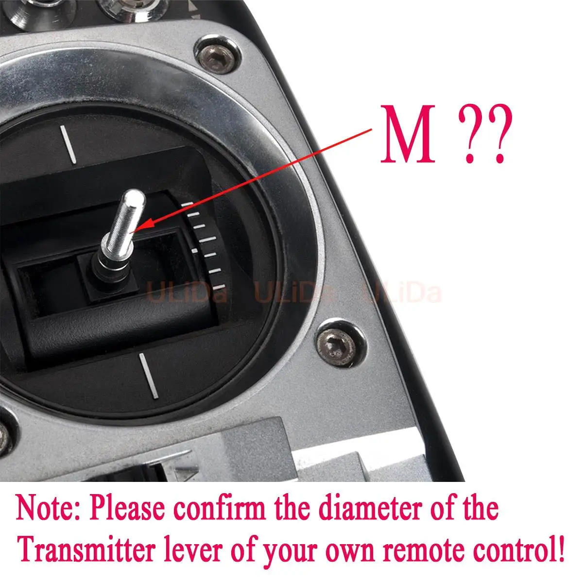 DIY Metal Thumb Stick Upgrade M3 Size for Transmitter / Futaba / Spektrum DX7 DX6i Parts