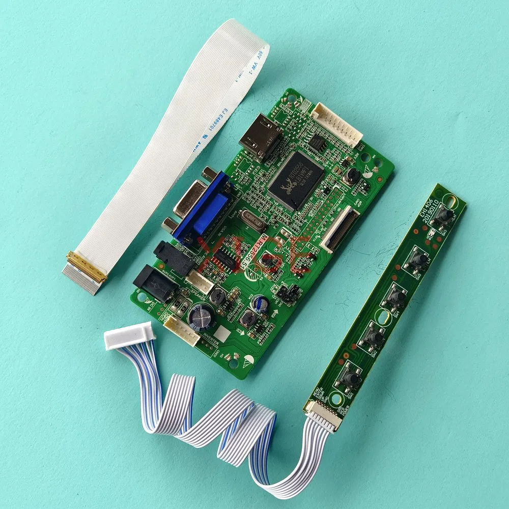 

Плата контроллера драйвера ЖК-дисплея для M125NWF4 R0/R1/R3, HDMI-совместимая EDP, 30-контактная панель VGA для ноутбука, 1920x1080, 12,5 дюйма, комплект «сделай сам»