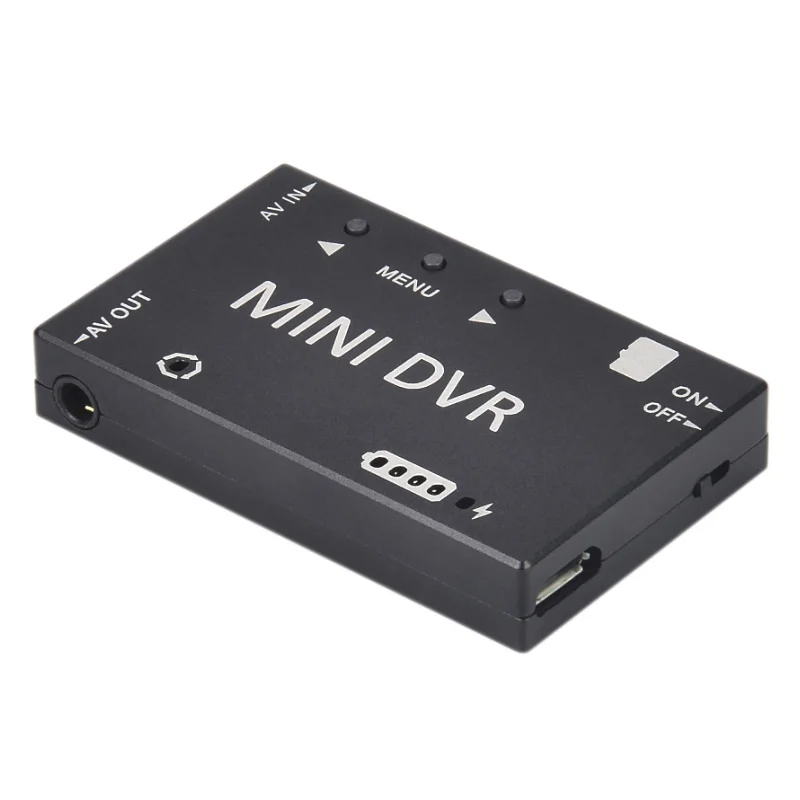 FPV Recorder Mini FPV DVR Module NTSC/PAL Switchable Built-in Battery Video Audio FPV Recorder for RC Models Racing FPV Drone