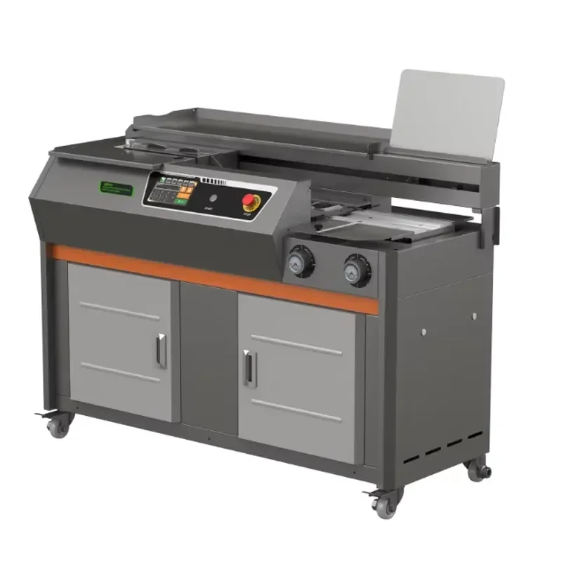 Exceptionally High Repurchase Rate Choice C50 Hot Melt Glue Binder A4 Book Binding Machine with Double Glue Wheels