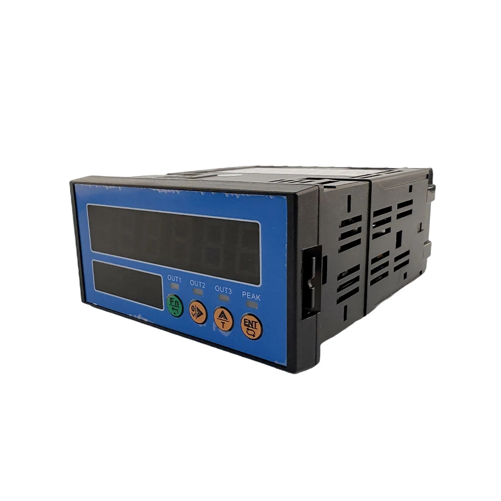 Pull Pressure Force Sensor with Controller Set Peak Value Holding Weight Indicator 3 Relay Alarms for Weighing Scale