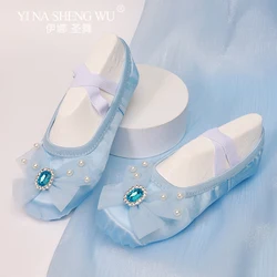 Dance Shoes for Women with Soft Soles Children's Classical Ballet Dance for Girl Dance Shoes for Dancing Practice Cat Claw Shoes