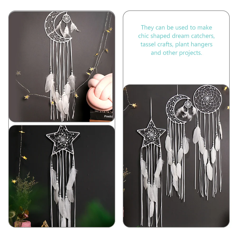 

16pcs Iron Craft Hoops Dream Catcher Material Metal DIY Dreamcatchers Rings Macrame Wall Hanging Wreath Supplies