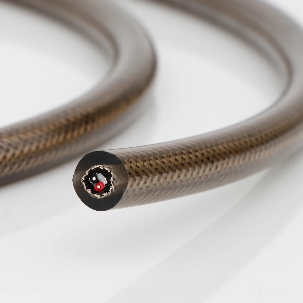 Monosaudio Genesis シリーズ A205 Soild 純銀 RCA 信号ケーブル バランス ケーブル オーディオ ファイバー 純銀ケーブル 1 メートル