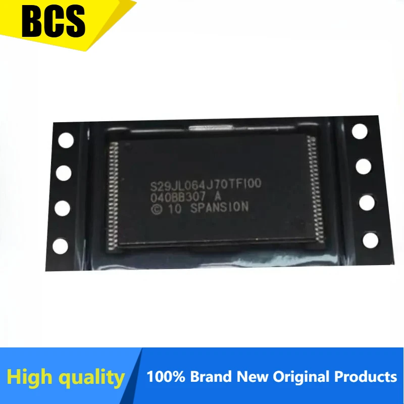 

S29JL064J70TFI000 Package TSOP-48 New Original Genuine Memory IC Chip NOR FLASH