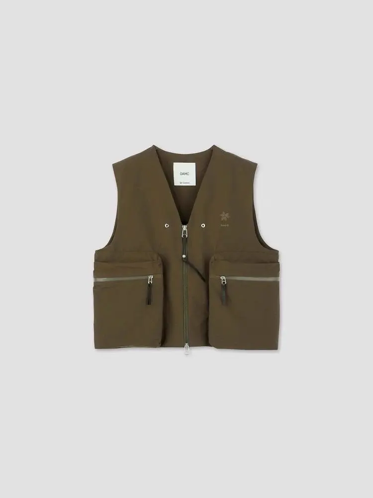 

GDW & OMAC Men's V-Neck Vest Jacket
