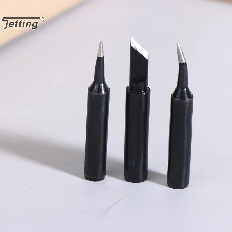 5Pcs/lot Copper Black Lead-Free Soldering Iron Tip 900M-T-I 900M-T-IS 900M-T-K Welding Solder Station Iron Tips Replacement - Image 5