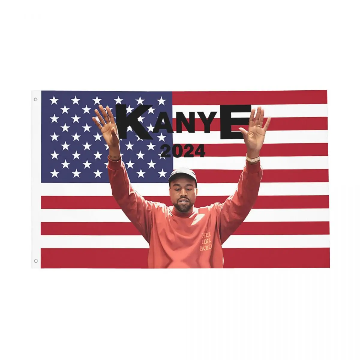 American Rapper Singer Kanye Flag West Life Of Pablo Hands Flag Indoor Outdoor Banner Decoration Fade Proof 60x90 90x150cm Flags