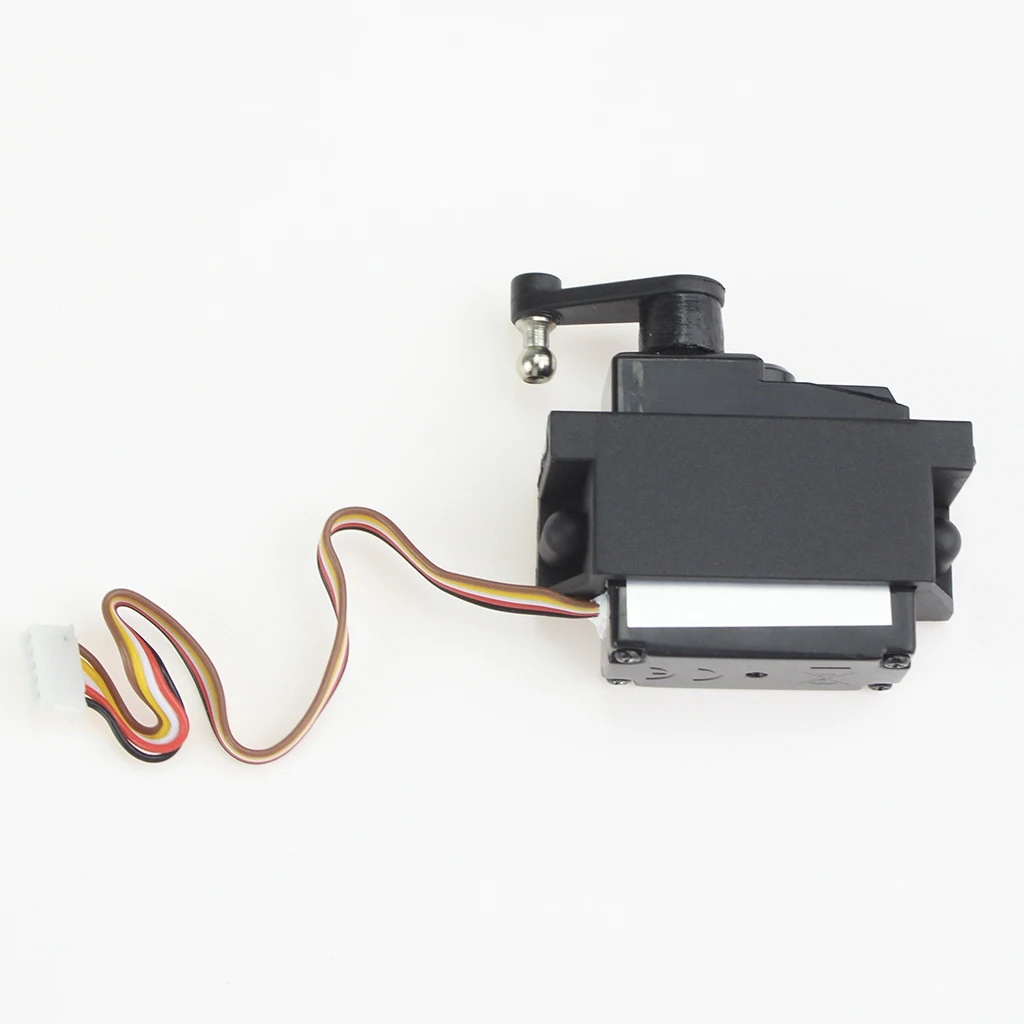 Upgrade 5-draads servo met montagebasis voor WLTOYS 144001   1/14 RC Off Road Auto RC Auto Accessoires RC Onderdelen