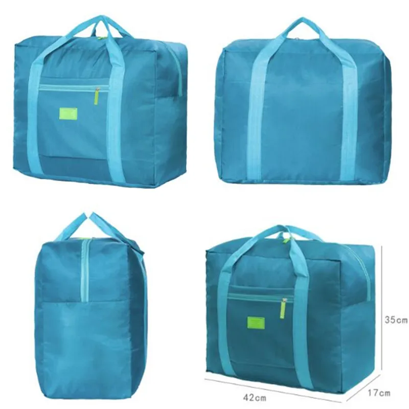 Foldable Travel Duffel Bag Lightweight Travel Bag for Women and Men Tote Carry On Luggage Bag Weekender Overnight Bag