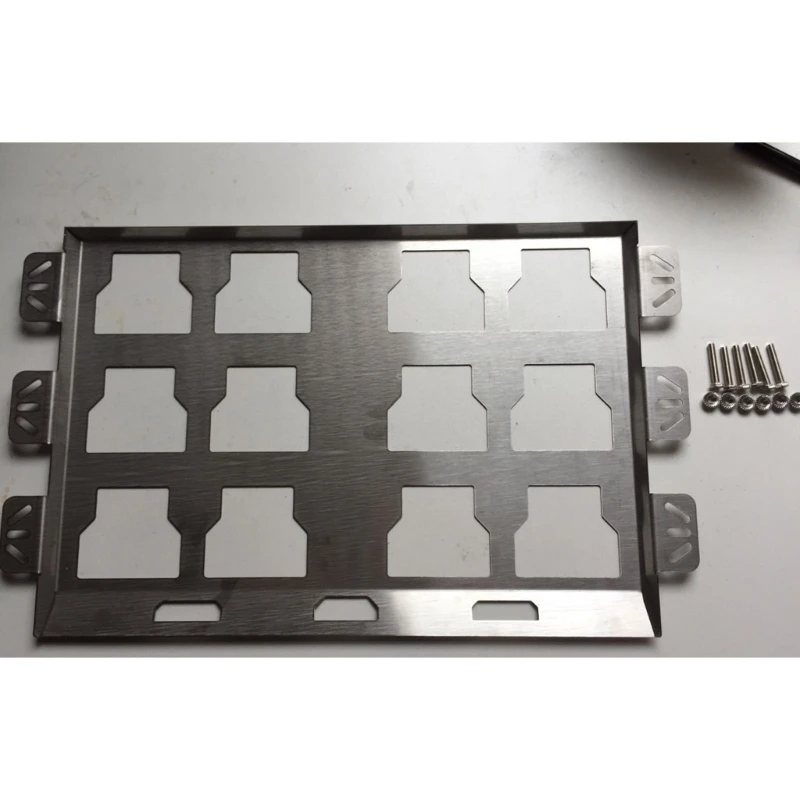 Strong Untarnished Set Mounting Plate Workshop Garage Vehicle Wall Installation Strong Use M4YD
