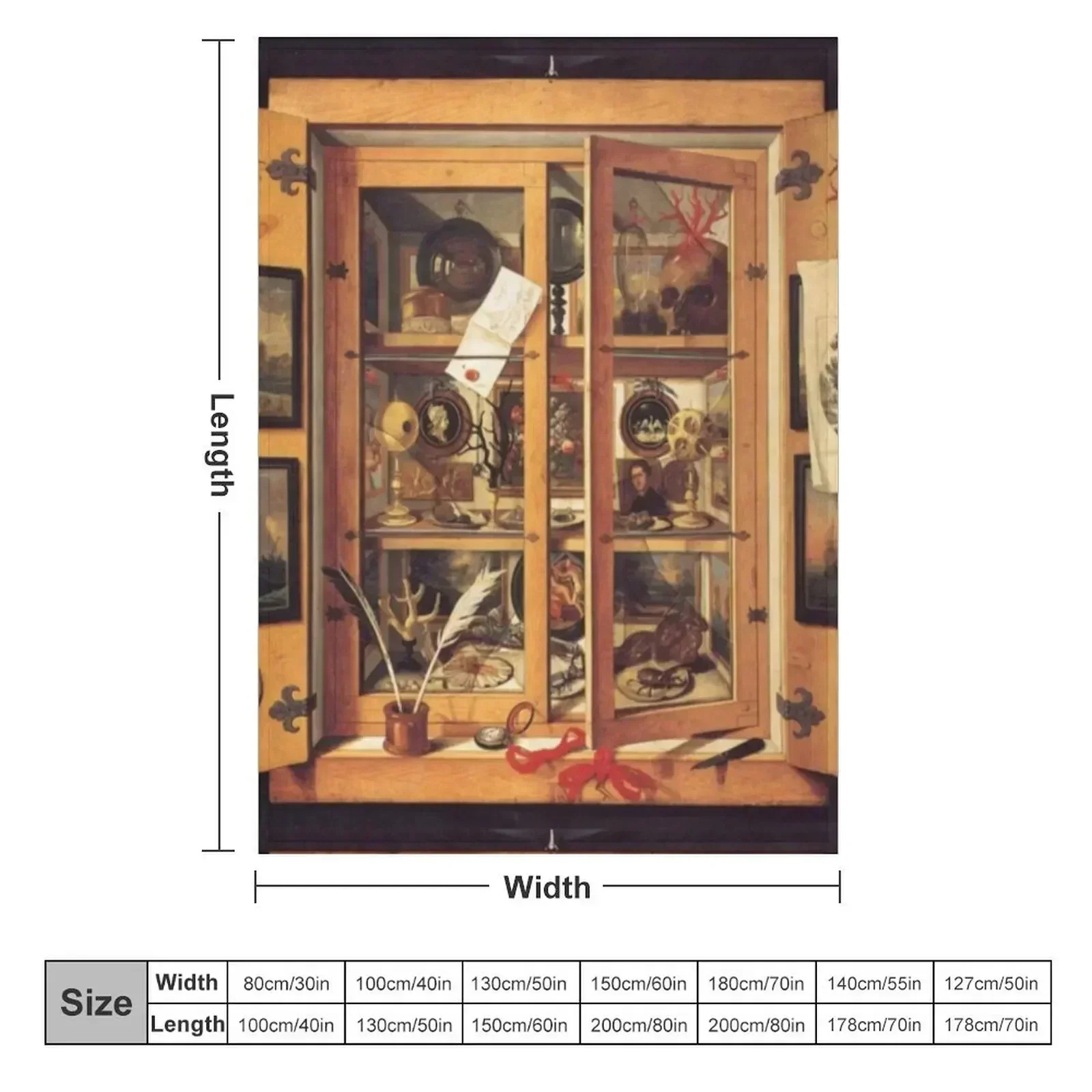 Cabinet Of Curiosities Throw Blanket Summer heavy to sleep Soft Blankets