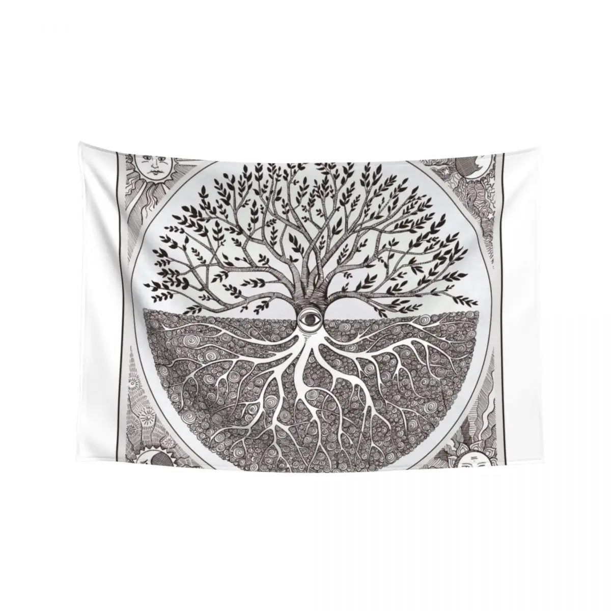 

As above, so below- a tree of life Tapestry Decoration Home House Decorations Decoration Room Tapestry