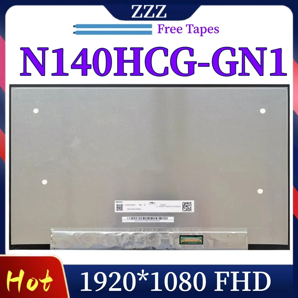 

N140HCG-GN1 14.0INCH 1920X1080 EDP 30PINS 100%SRGB 400NITS FOR Laptop Scree