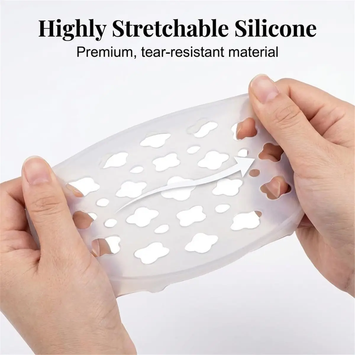 4pcs Blossom Grid Silicone Flower Arrangement, Flexible Floral Stem Holder for Vases, Waterproof & Reusable