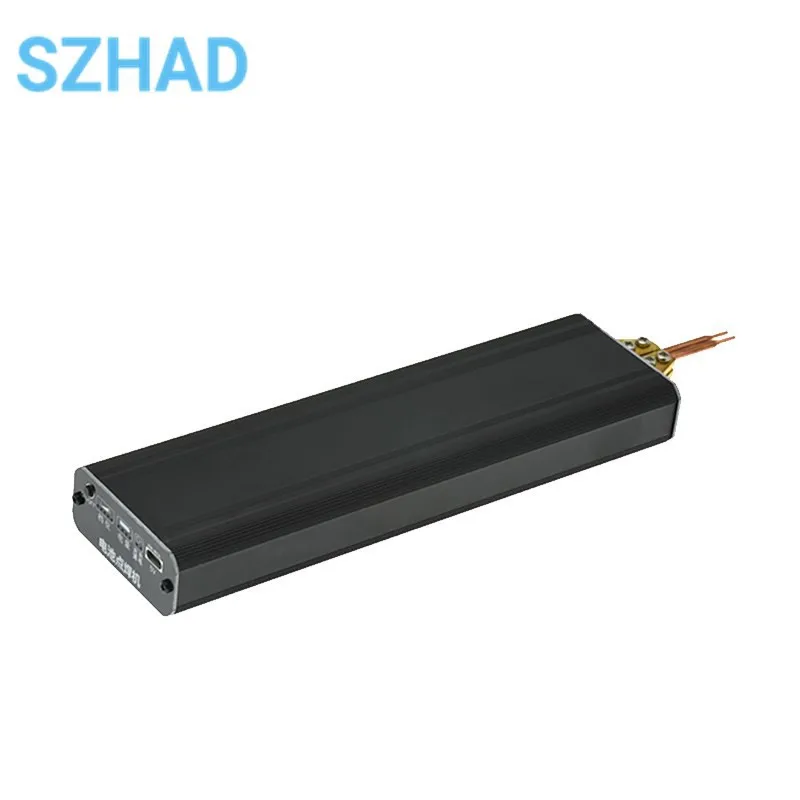 Spot Welder Adjustable Portable Handheld Digital Display Mini Spot Welding Machine Automatic Trigger for 18650 Battery