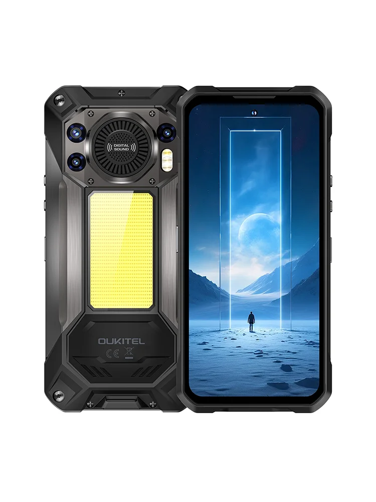 Oukitel WP61 5G Smartfon Odporny 36GB(12+24)+512GB Android 16 Ekran HD+ 6,78'' Latarka Kampingowa 1200 Lumenów 20000mAh 45W 108MP NFC — 2