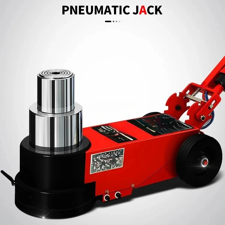 100 Ton Air Hydraulic Floor Jack Pneumatic Lifting Jack for Heavy Duty Vehicle Repair