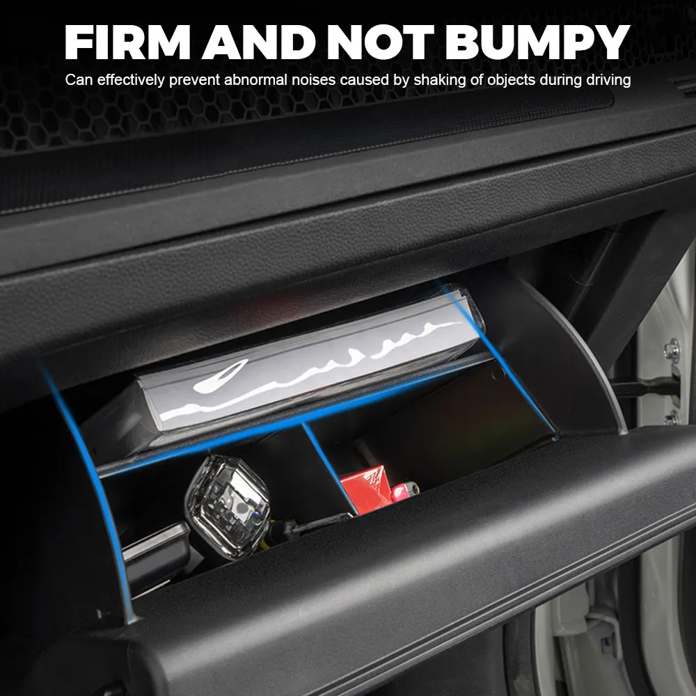 LHD for Honda CRV CR-V 6th 2023 2024 Car interior decoration accessories ABS storage box glove box partition plate