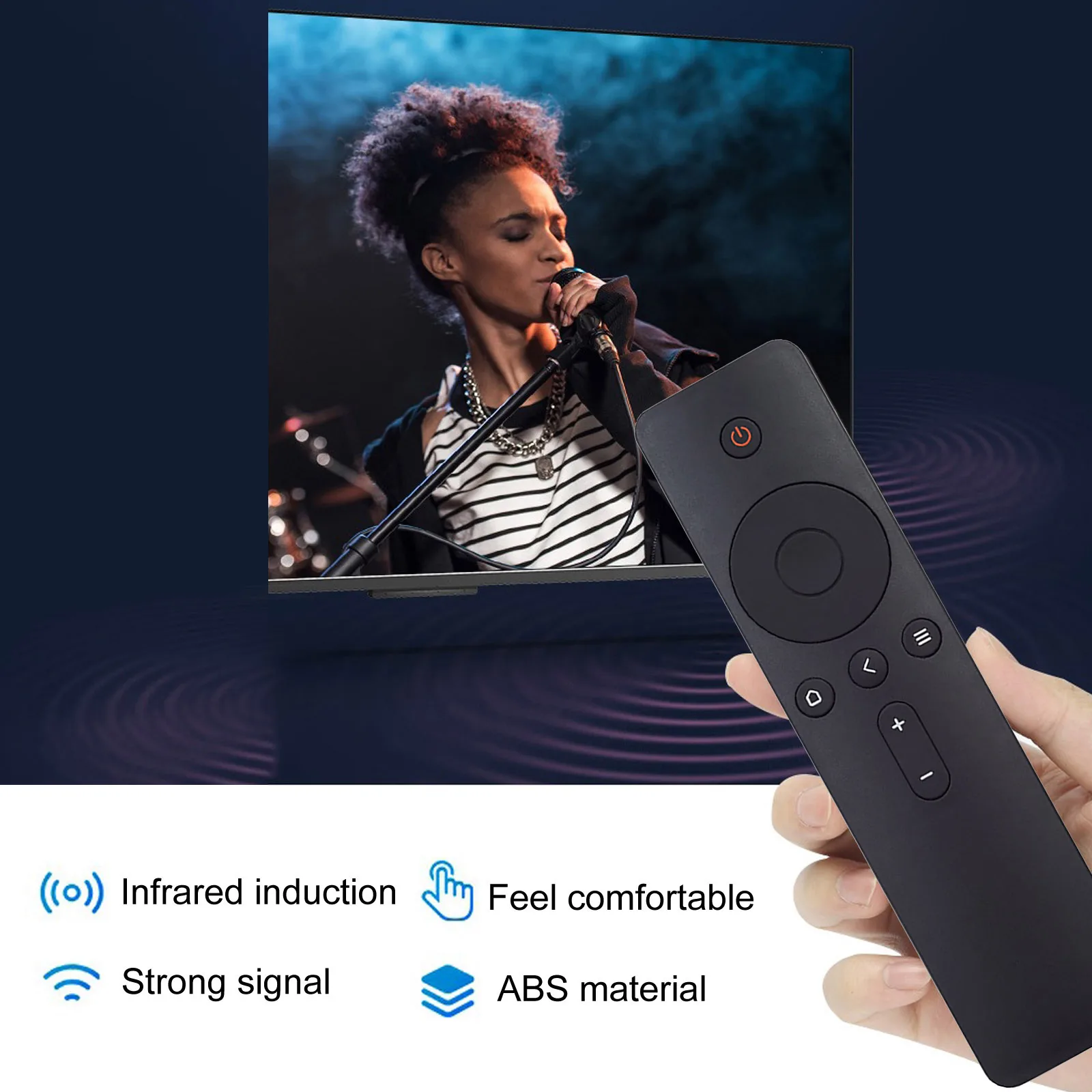 Remote Control for Mi TV/TV Box 4A/4C/4S HD Android TV FOR Mi TV Box Remote Controller Support All Infrared Functions of Xiaomi