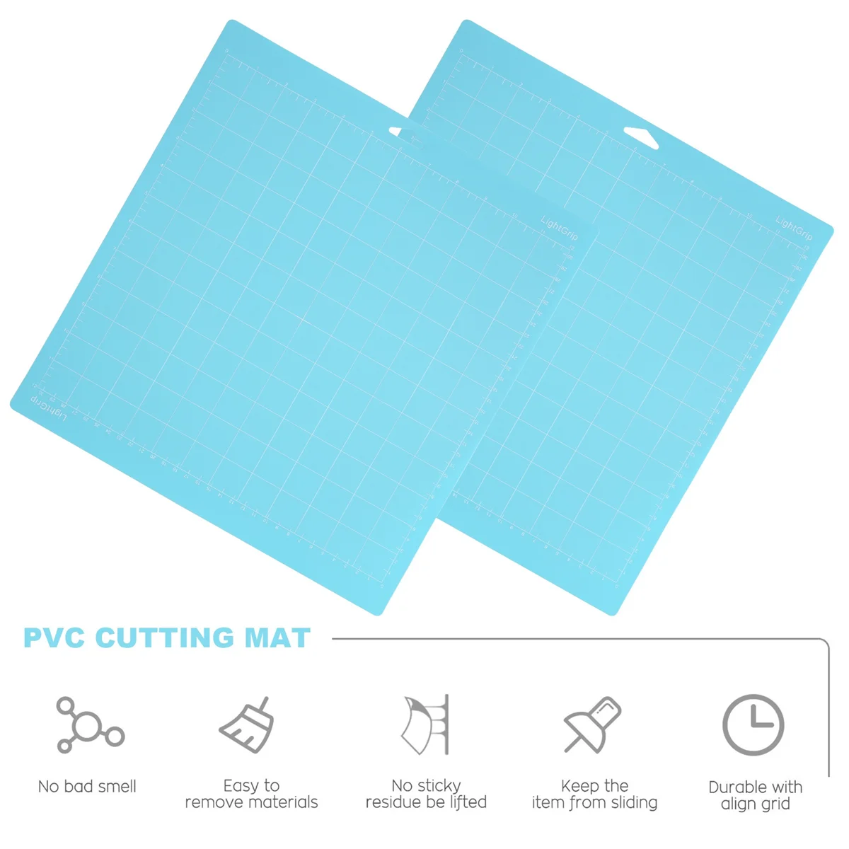 5Pack Cutting Mats for Cricut Maker 3/Maker/Explore 3/Air 2/Air/One(12X12 Inch) Quilting Cricket Mats Accessories