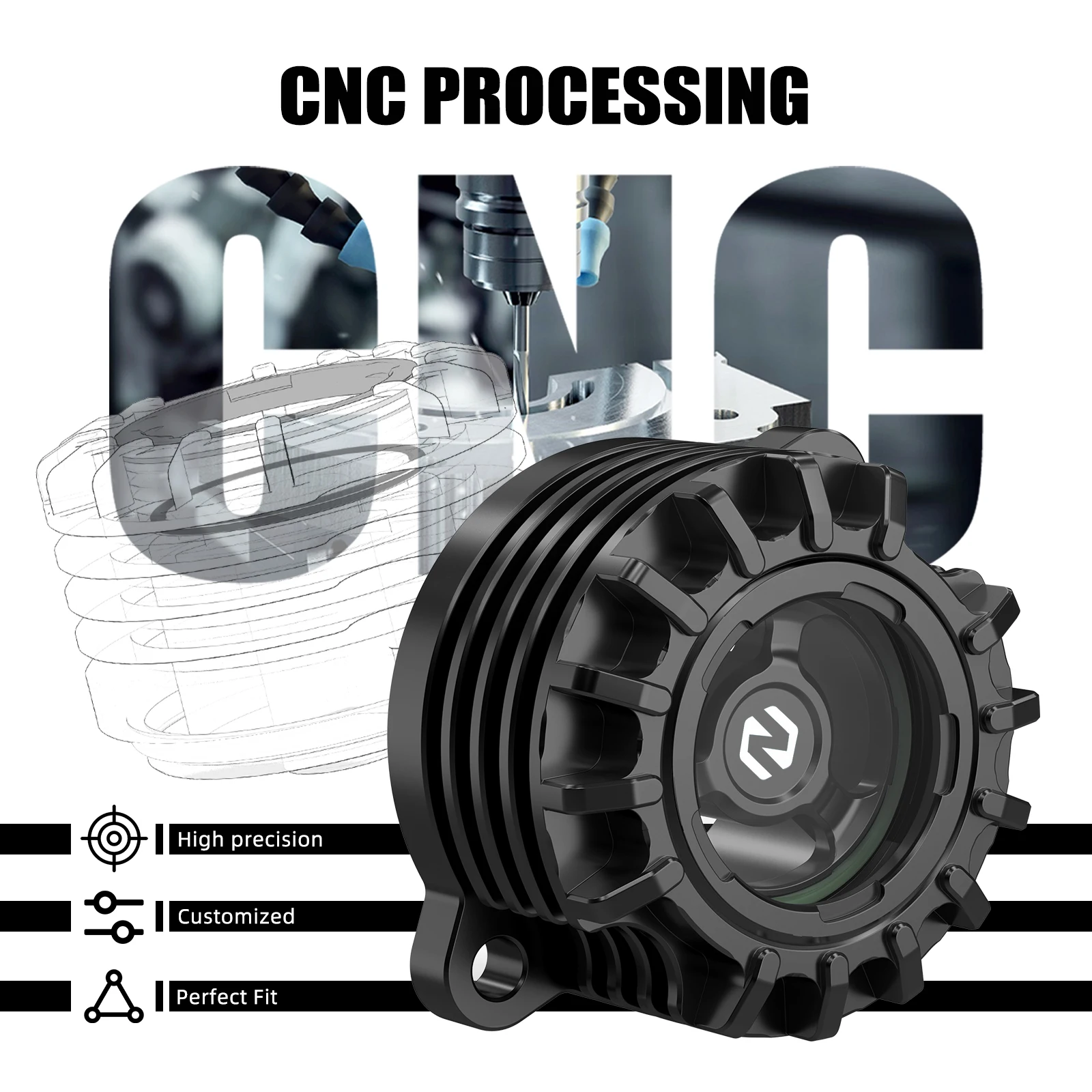 Per KTM 690 Enduro R SMC R 2009-2024 Coperchio del filtro olio motore 690 Supermoto /R Husqvarna 701 Enduro/Supermoto GasGas ES SM700