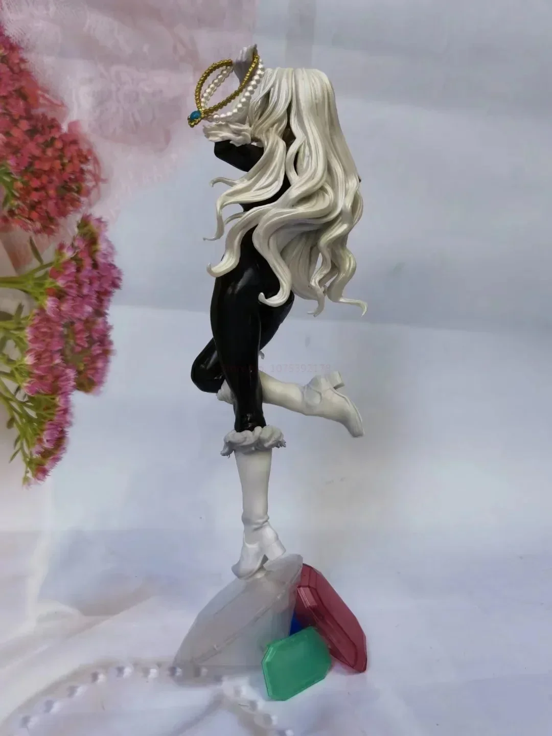 25cm Disney Statue Black Cat Pvc Figure Desktop Model Ornaments Toy Collection Display Children's Birthday Christmas Gifts