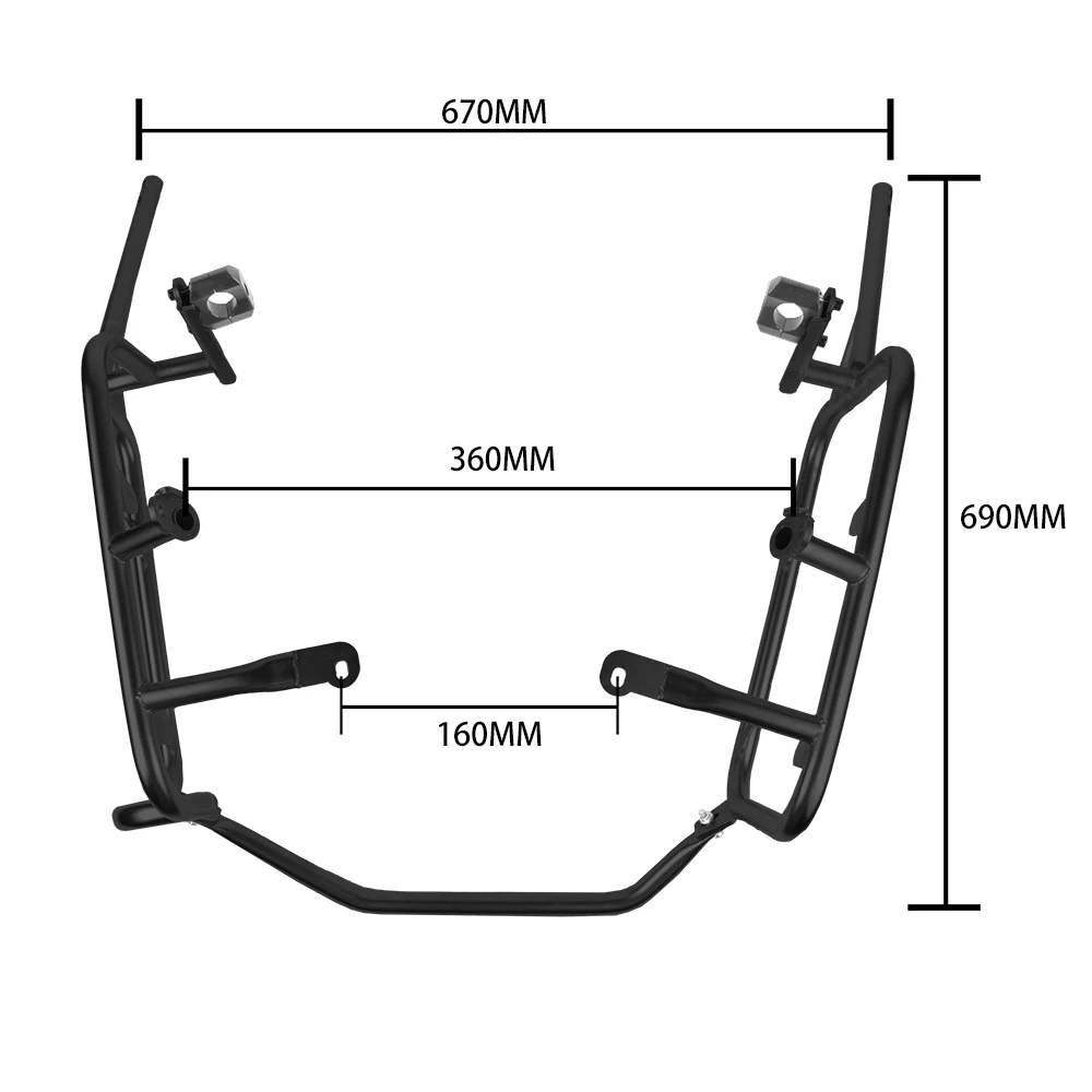 Motorfiets Bagagebox Beugel Fietstas Rack Voor BMW R1200GS OC ADV 2005-2013 R1200 GS Adventure Zadeltas Ondersteuning accessoires