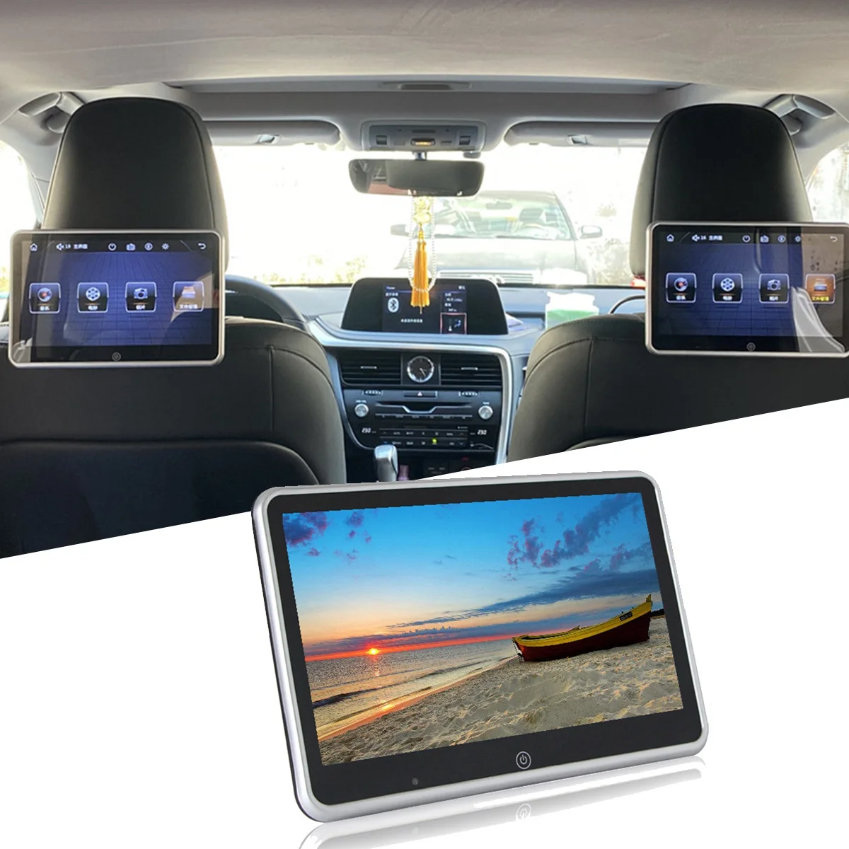 8inch Car Monitor Car Headrest Screen MP5 Player Multimedia Player Car