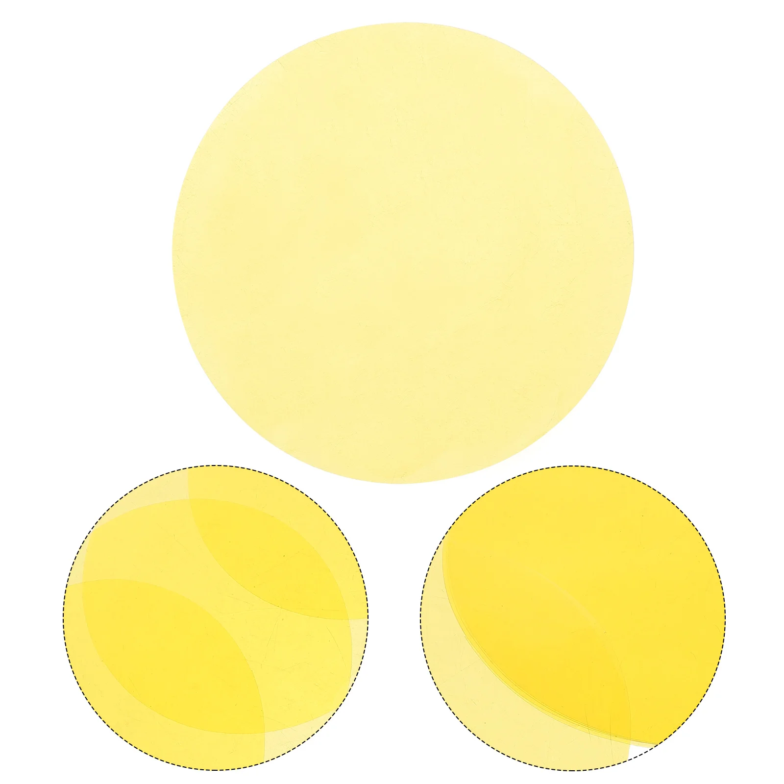 5Pcs Colored Light Film Sheets Self-Adhesive Warm Light Diffuser Correction Film for Lamps LED Home Decor Lighting Filters