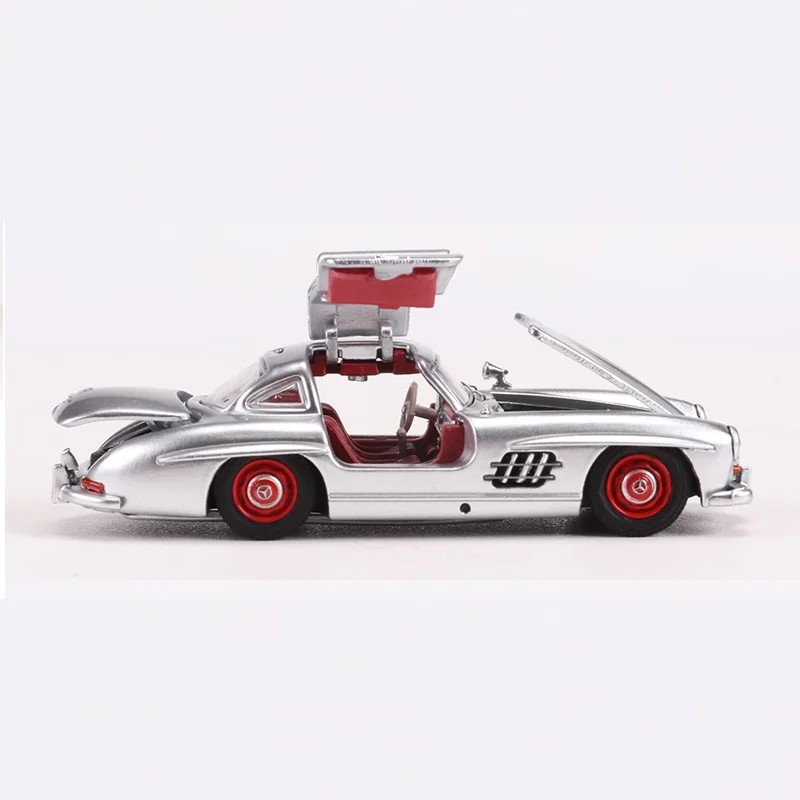 LF 1:64 Ben-chi 300SL Gull Wing Gate Alloy Simulation Model Car