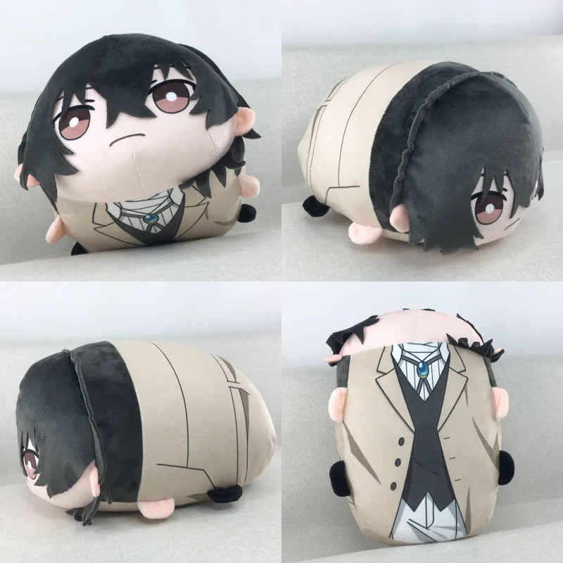 Anime Bungou Stray Dogs Dazai Atsushi Chuuya Ryunosuke Cosplay carino peluche Dango mascotte bambole giocattolo tiro cuscino burattino regalo di natale