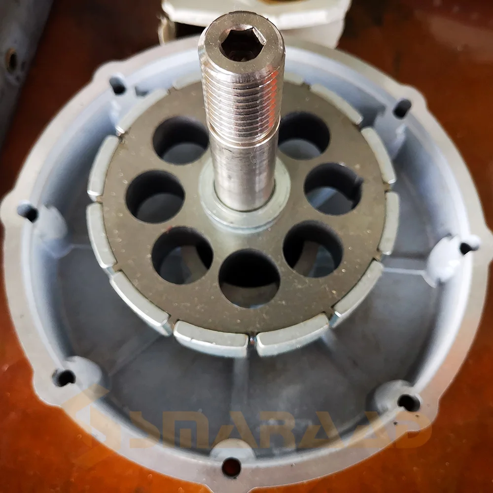 Imagem -06 - Smaraad-novo Gerador Eólico de Energia e Turbina Baixa Velocidade Gerador de Ímã Permanente Gearless 1000w 1500w 12v 24v 48v