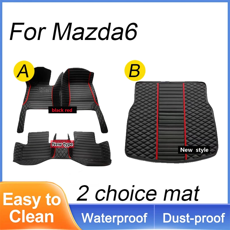 

Car Floor Mats For Mazda6 Mazda 6 Atenza GH 2007~2011 Anti-dirt Pads Car Mats Waterproof Floor Mats Rug Car Accessories