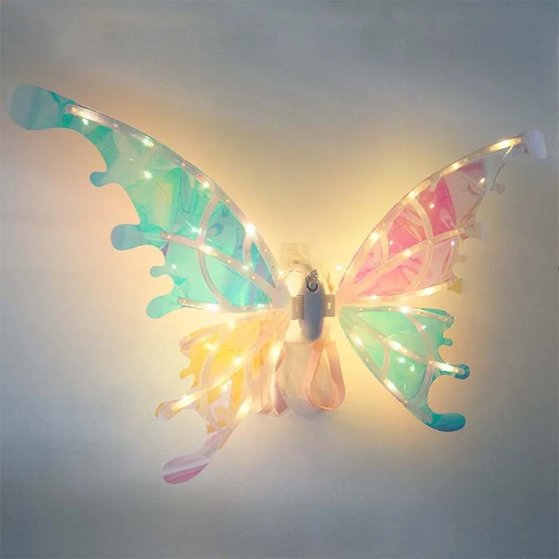 Butterfly Cozy Free Adjustment Convenient And Practical Colorful Lights Small And Light Pleasure Toys Dinosaur