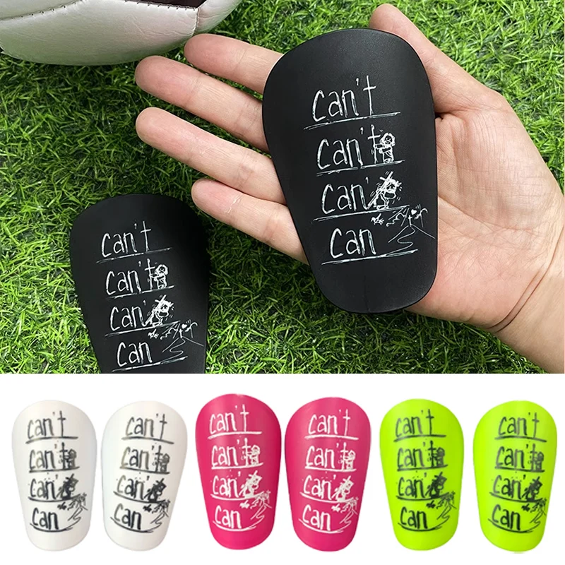 1 пара мини-футбольных щитков для ног для взрослых и детей, футбольные щитки для голени, компактное портативное тренировочное оборудование, поддержка матча