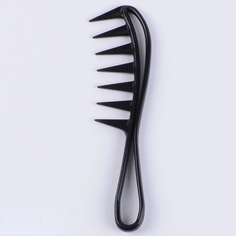 

Hair Salon Large Tooth Wide Comb Smoothing Comb Household Oil Head Men's Back Hollow Comb Styling Tools Barber Accessories