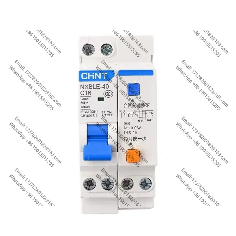1P + N DPN DPNL CHINT NXBLE-40 reemplazar DZ267LE-32 10A 16A 20A 25A 32A 40A disyuntor corrente المتبقي