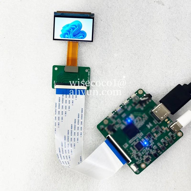 1.8 Inch 1920*1080 FHD MIPI LCD Screen HDMI-Compatible USB-C Control Board Micro Display For AR VR HMD