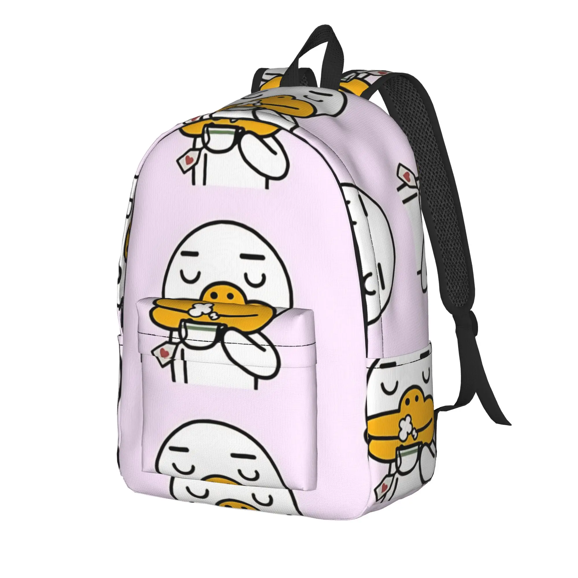 Back to school season chubby duck Schoolbag K-Kakao Office Workers Vintage Backpack