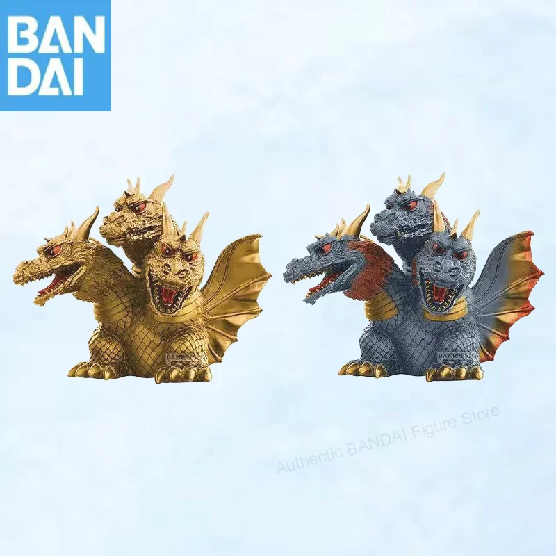 

In Stock Bandai Namco Banpresto Toho Monsters: Godzilla Vs King Ghidorah 1964 A B Special Color Pvc Desktop Collectible Toy Gift