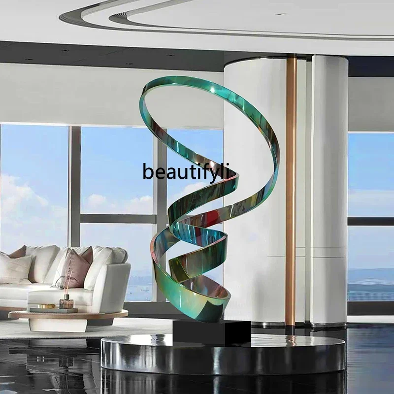 

Cy56 NEW Lobby ornaments, sales office, sculpture, large floor-to-ceiling hall, abstract art installation, opening gifts