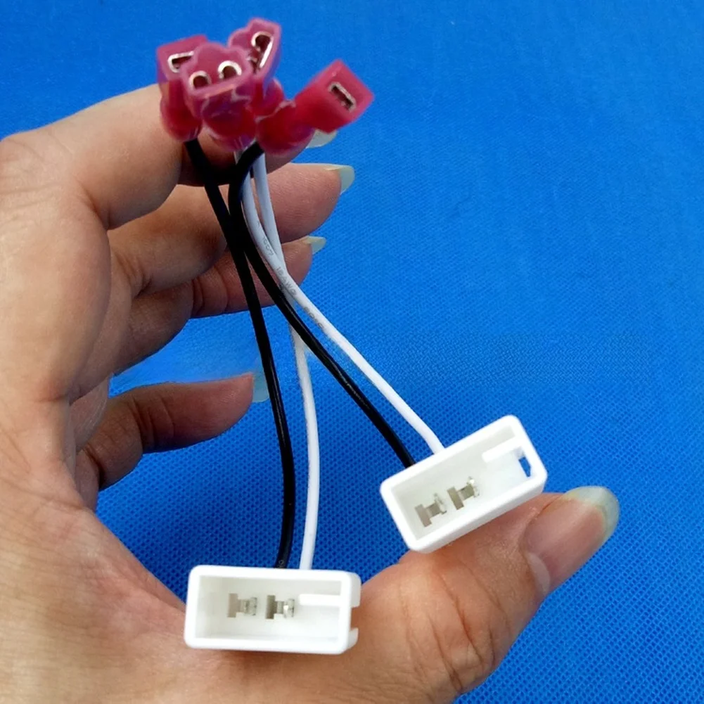 Automotive Speaker Wire Harness Adapter Designed Specifically for Toyota Vehicle Electrical System Compatibility