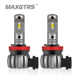 2x Double-Color/Tri-Color Car LED Headlight Fog Bulbs H3 H11 H8 H16 JP 9005 HB3 9006 H3 HB4 Auto Headlamp Fog Light White Yellow
