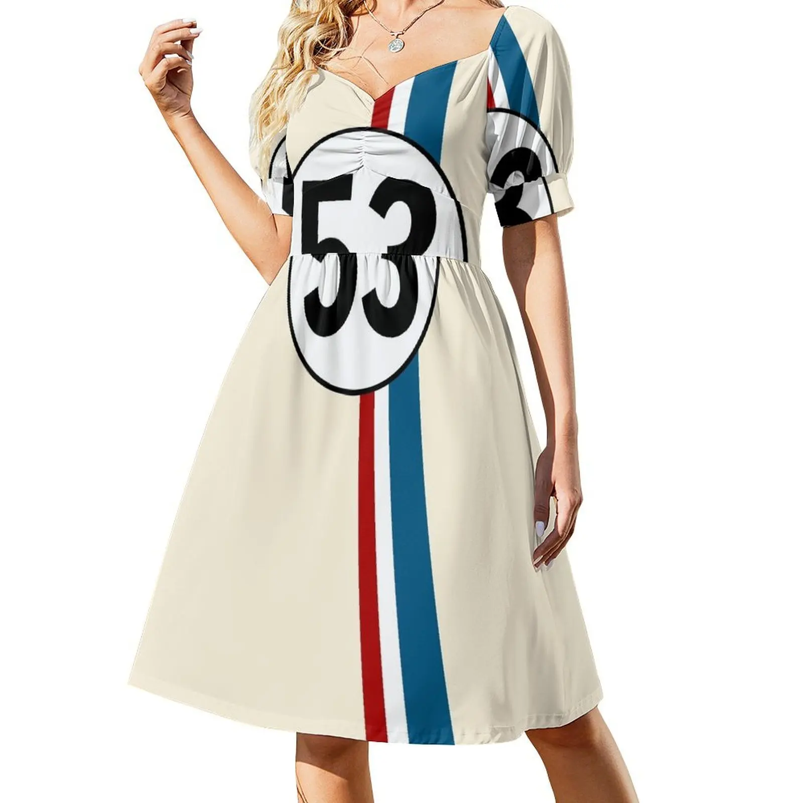 

Herbie Short Sleeved Dress dresses for women 2025 luxury designer party Women's dress elegant dress