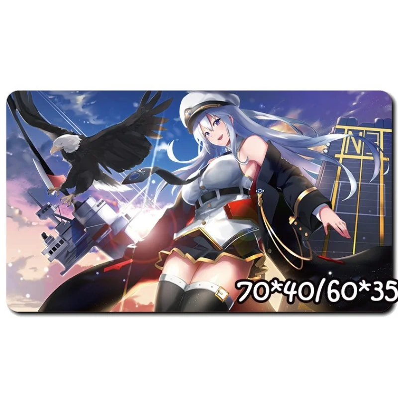 Card Pad Azur Lane Hms Formidable Uss Eldridge Ijn Azuma Kaga Diy Rubber Battle Mat Anime Actie Toy Figures Cadeaus voor Vrienden