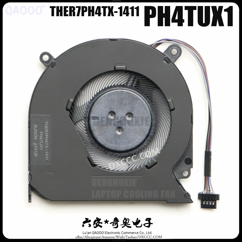 EG50050S1-1C180-S9A ventola per Laptop per CPU MECHREVO F1 e ventola di raffreddamento GPU THER7PH4TX-1411 ventola di raffreddamento CPU PH4TUX1